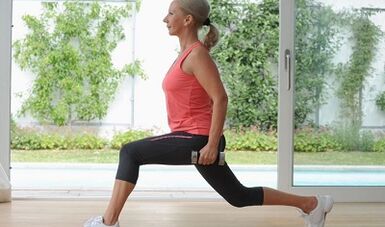 ampi affondi per perdere peso