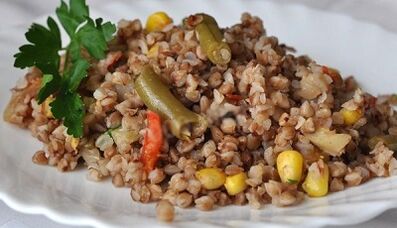 grano saraceno con verdure per dimagrire